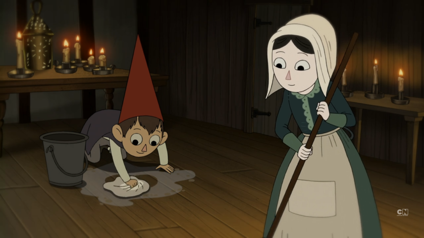 Wirt and Fiona keep busy at Auntie Whispers' cottage