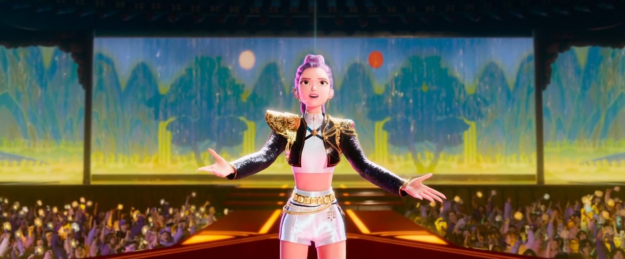 kpop demon hunters rumi joseon dynasty Irworobongdo