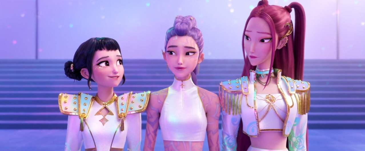 Friends Rumi, Mira, and Zoey save the world and strengthen the honmoon through song