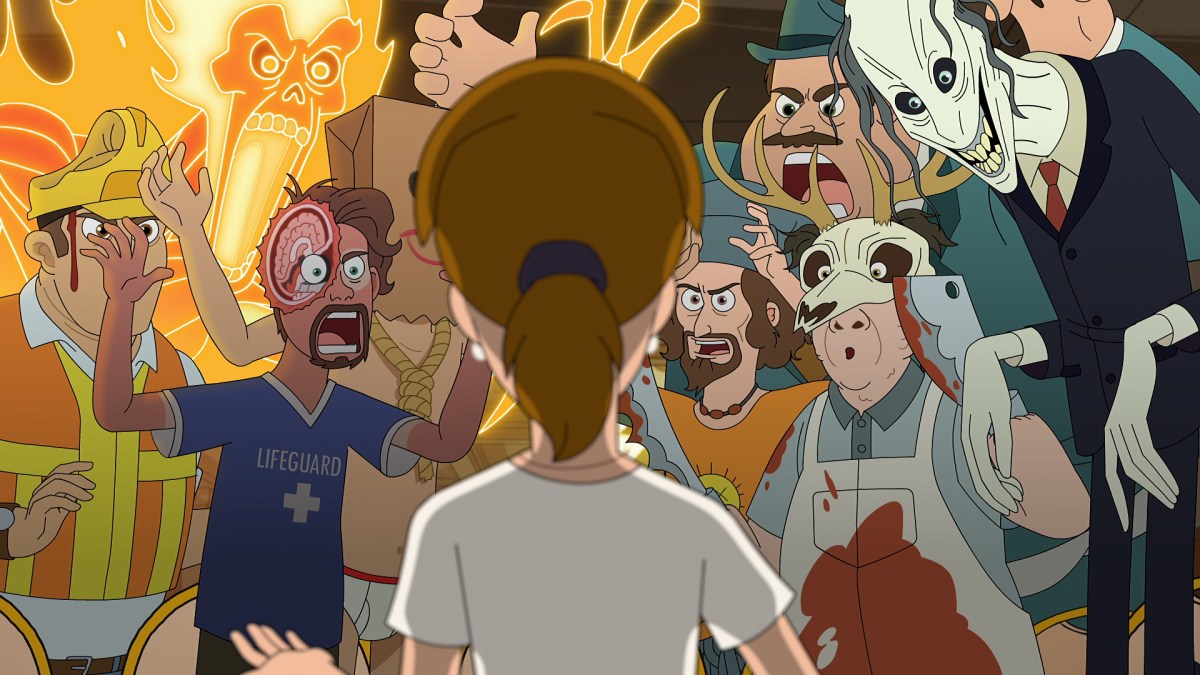 Haunted Hotel. Eliza Coupe as Katherine in Haunted Hotel. Cr. COURTESY OF NETFLIX © 2025