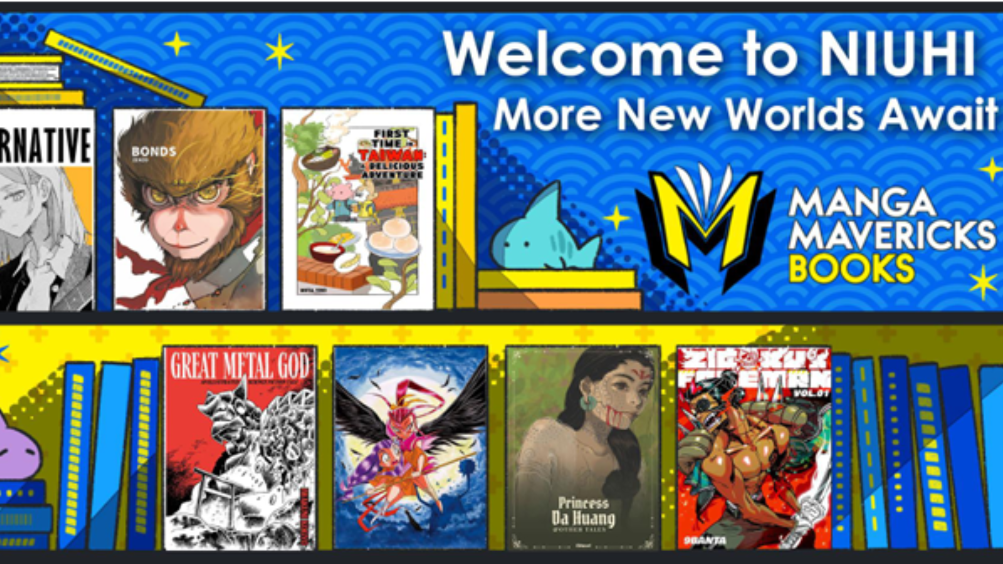 Manga Mavericks Joins NIUHI: Bringing Japanese Indie Manga to English Readers