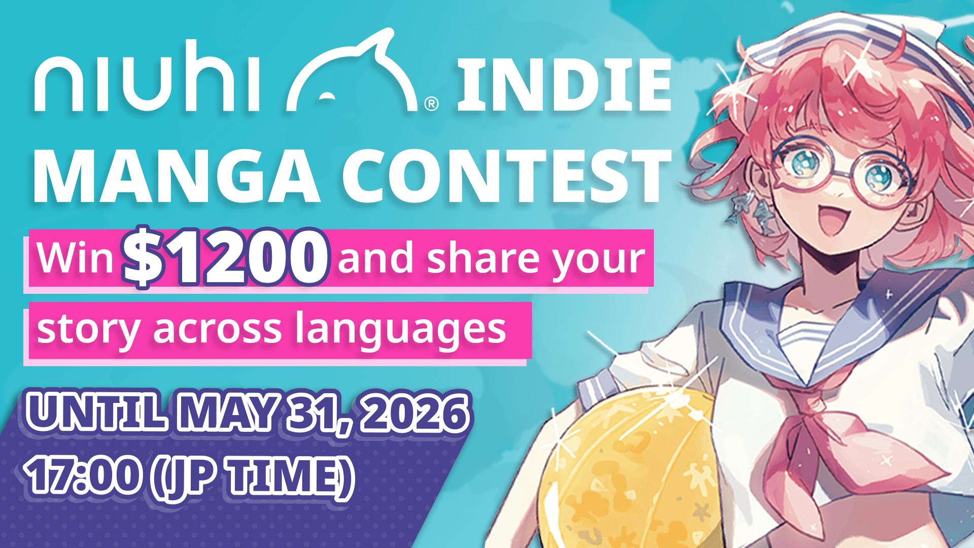 Win $1,200 & Go Global: NIUHI Indie Manga Contest 2026 Now Open on ARTStreet
