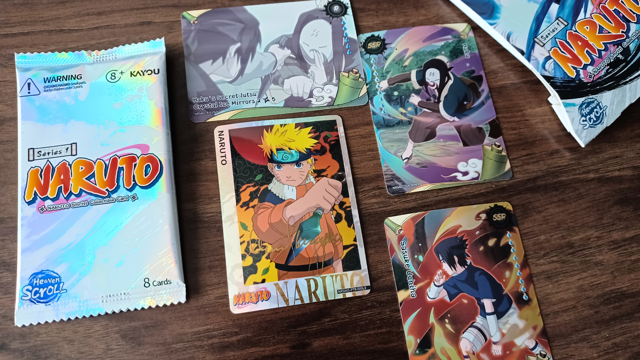 Kayou Naruto Heaven Scroll Series 1 Review: SSR Card Pulls & NYCC Rare Signings
